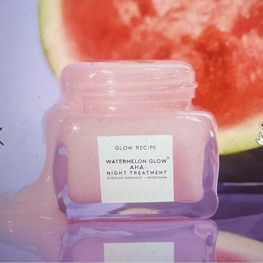 Glow Recipe Watermelon Glow AHA Night Treatment, NWT bought 1/26